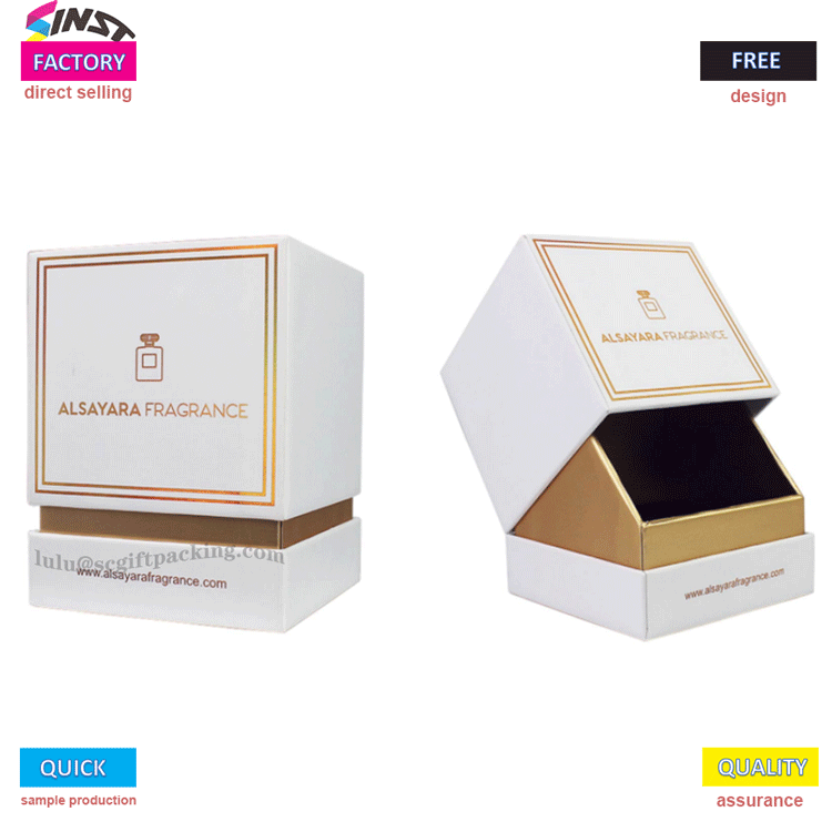 Cardboard perfume gift box High grade gift box