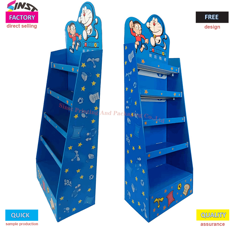 Shopping mall promotional display toy shelves