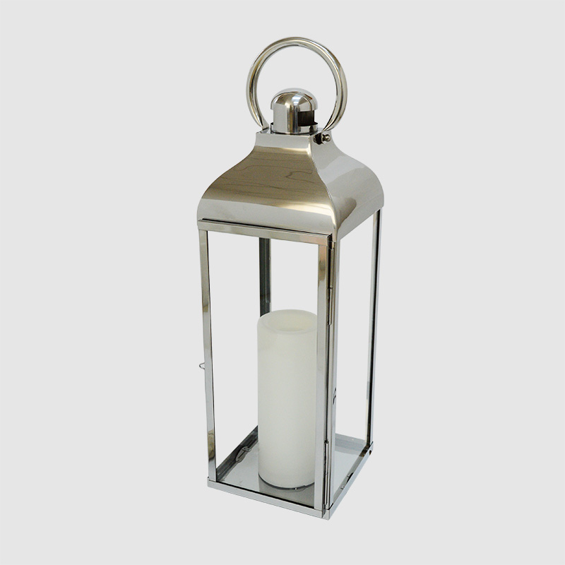 Håndlavet luksus designer metal lanterne - 0