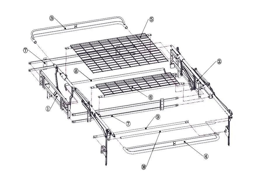 Comment assembler un mécanisme de canapé-lit pivotant partiellement assemblé