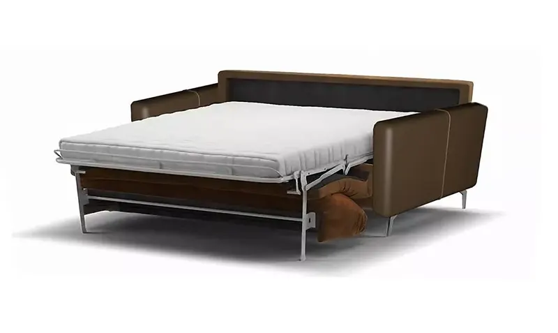 High Leg Italian Style Sofa Bed Mechanism