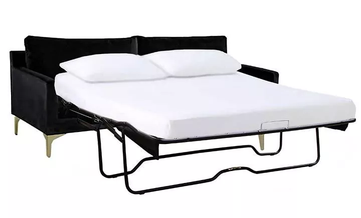 Mécanisme de canapé-lit à 2 plis à jambe haute