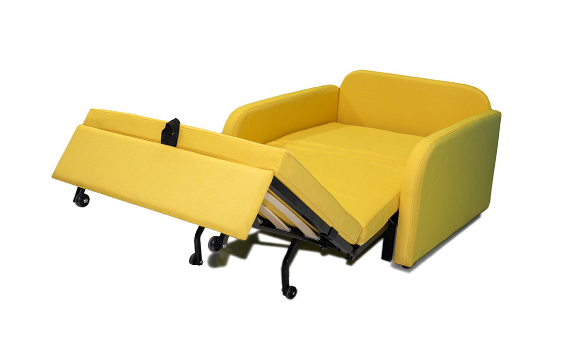 Meccanismo per divano letto pieghevole