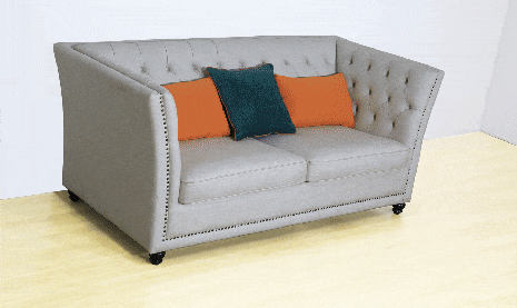 Mecanismo de sofá cama de 2 pliegues durante la noche