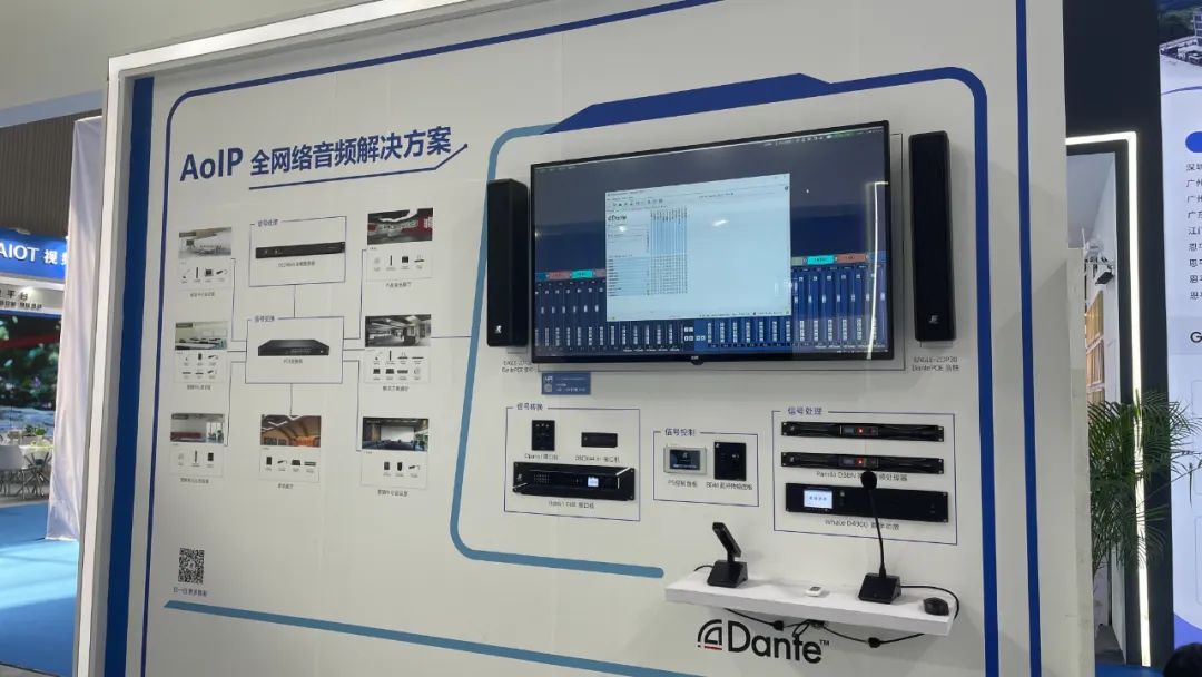 Преглед на изложението за светлина и звук в Гуанджоу 2023 | AoIP Пълни мрежови аудио решения