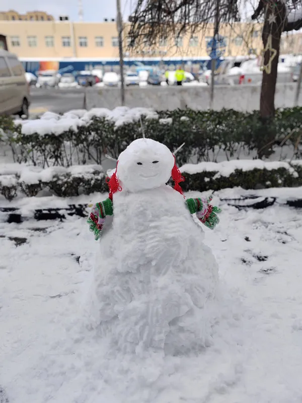 Snow, tenemos una pelea de bolas de nieve.