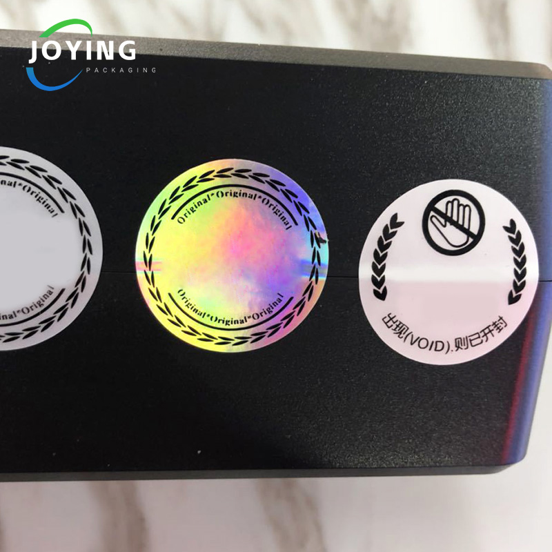 Laser hologram etiket