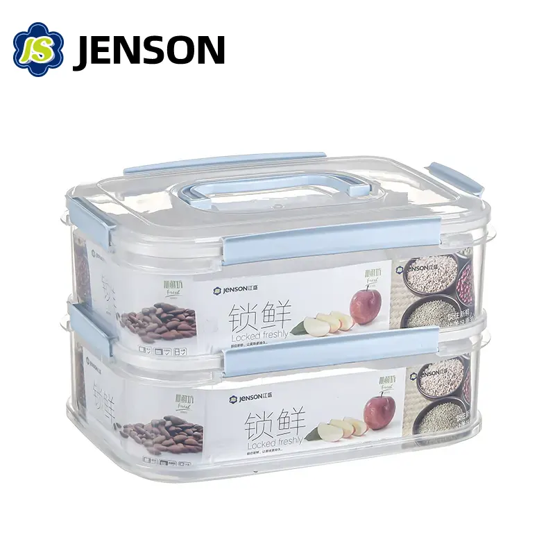 Two Layer Large Capacity Portable Lunch Box