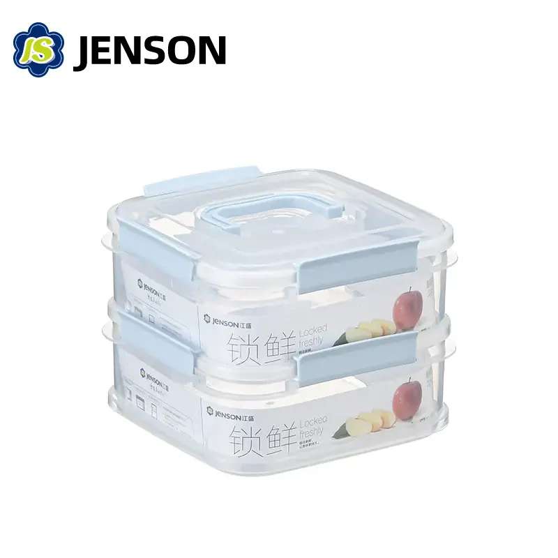 Two Layer Portable Meal Prep Container