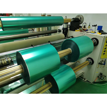 Anpassningsbara färger Pet Polyester Roll Green Spegelfilm - 0
