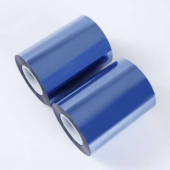 blå färg BOPET arkfilm metalliserande färgetikett Genomskinlig eller transparent - 0 