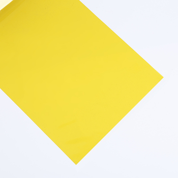 Miljövänlig färg ljus antistatisk gul BOPET film för elektroniska apparater