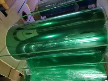 Elfogadja az egyedi zöld Bopet poliészter színű kisállat zöld fóliát