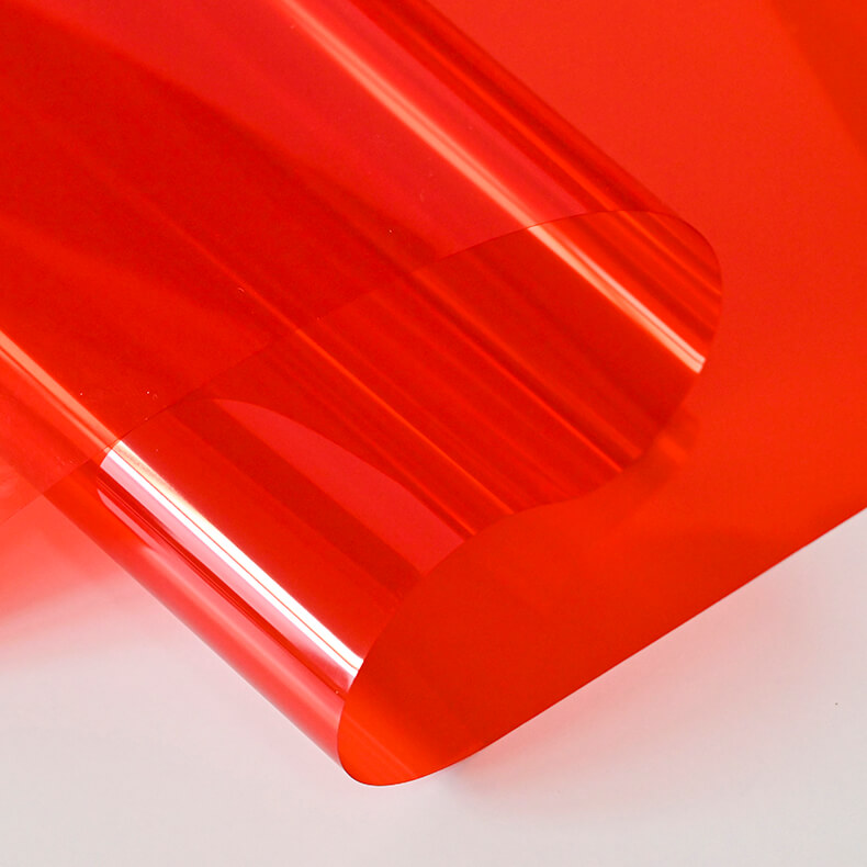 Roter Bopet-Polyester-PET-Film
