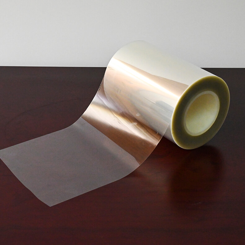 Folierung blank BOPET-Folie transparent metallisierbar
