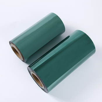 grüne Bopet-Folie für farbklebende PET-Folie