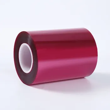 MOQ 1Ton China Borong haiwan kesayangan Red Mylar Polyester Red Roll Film