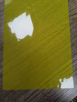 MOQ1 China Yellow Color Mylar Sheet Pet / Pe Folia wysokotemperaturowa