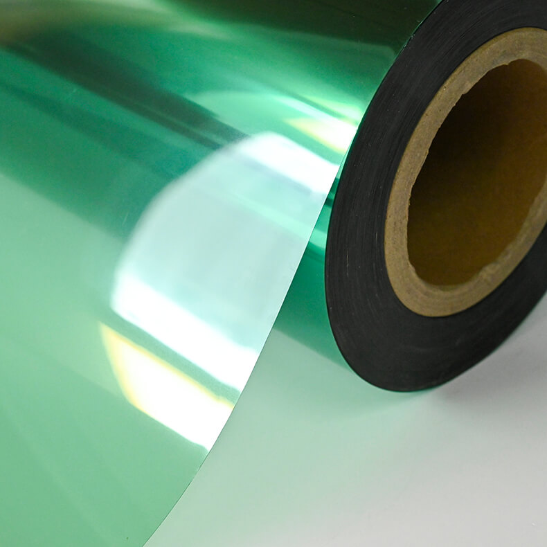 Transparent Green Color Bopet Sheet Polyester Green Pet Film