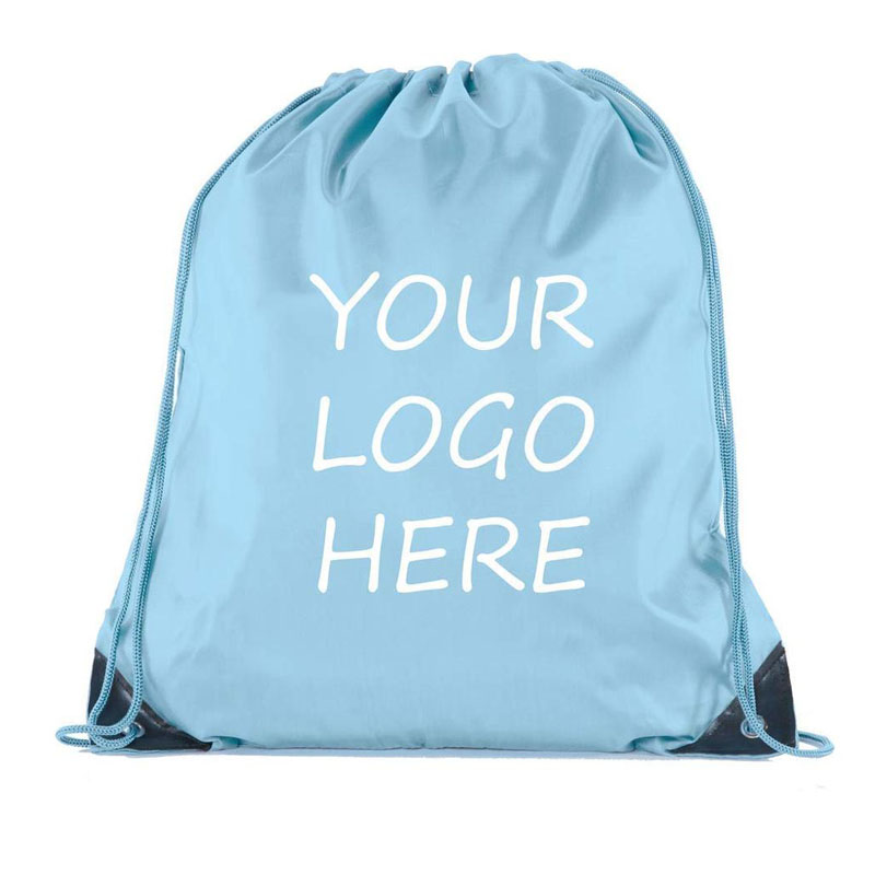 190t Waterproof Polyester Drawstring Bag