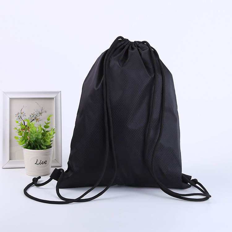 Borsa con coulisse in poliestere 190t