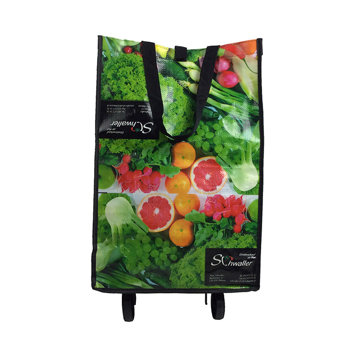 The Eco-friendly Shopping Bag With Trolley Wheels is favored by people