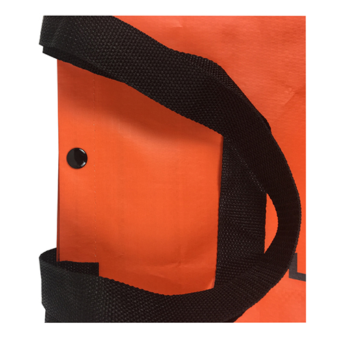 오렌지 PP 짠 적층 가방