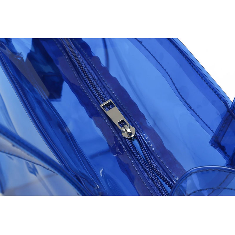 Colorful PVC Tote Zipper Bag