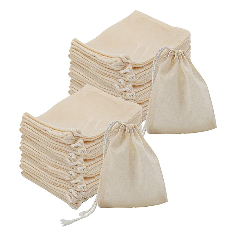 Durable Cotton Canvas Drawstring Bag