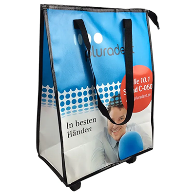 Folding Shopping Trolley Wheels Bag