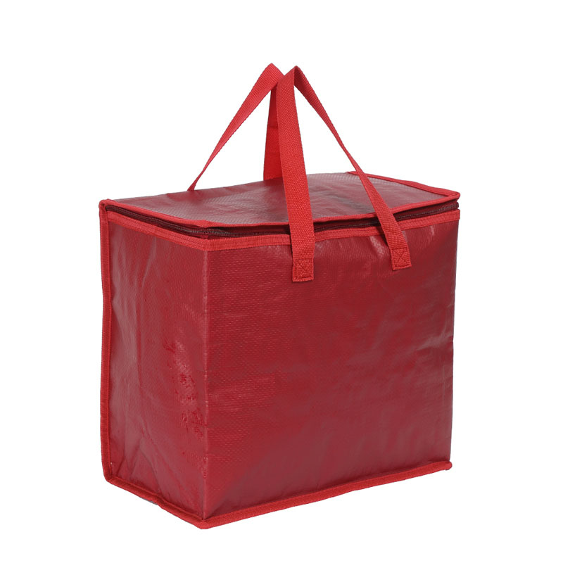 Food Delivery PP Woven Cooler Bag