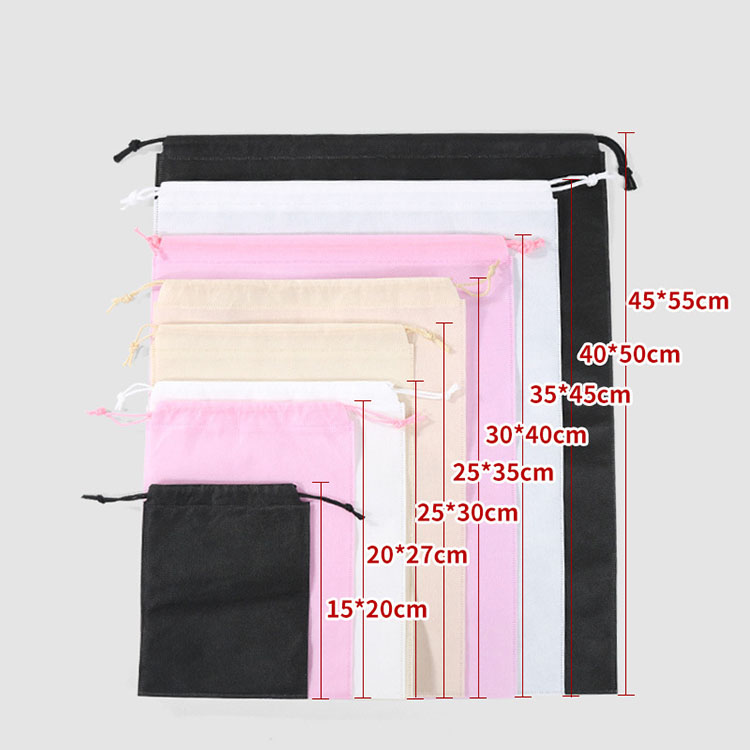 IMulti size and colors non-woven drawstring bag China
