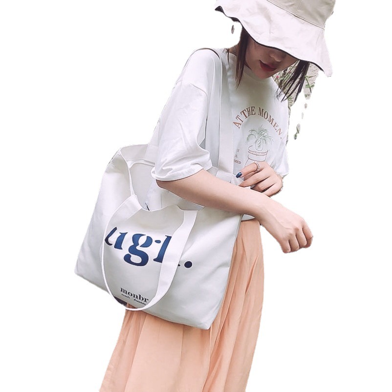 Canvas Tote Bag With Wide Handle China
