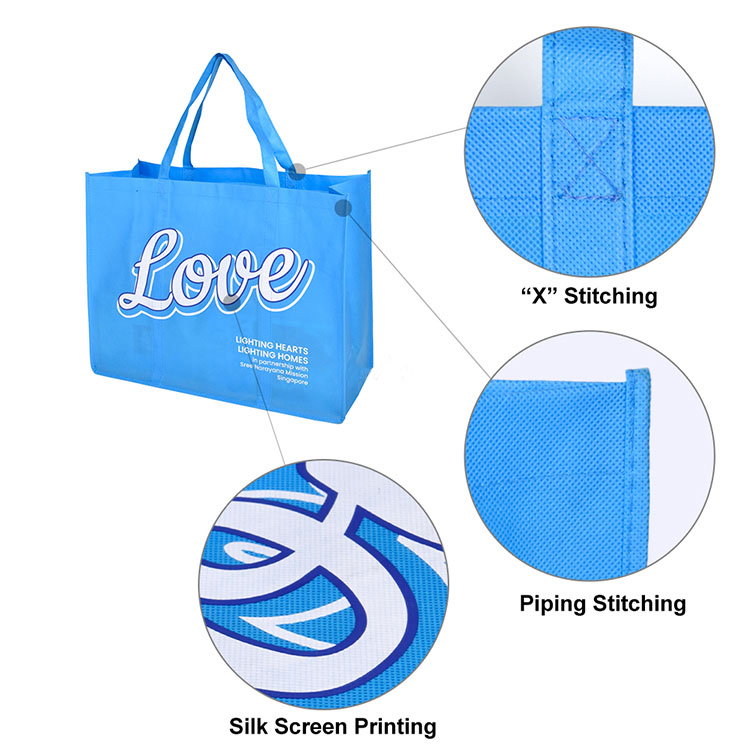 Reutilizable Promotional Shopping Bags With Logo Manufacturers