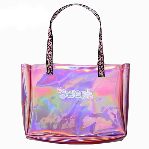 Personalized Clear Pvc Tote Bag