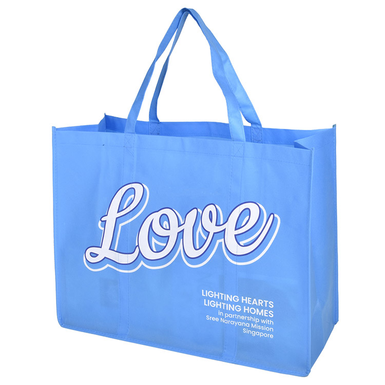 Túi mua sắm khuyến mại có thể tái sử dụng có logo