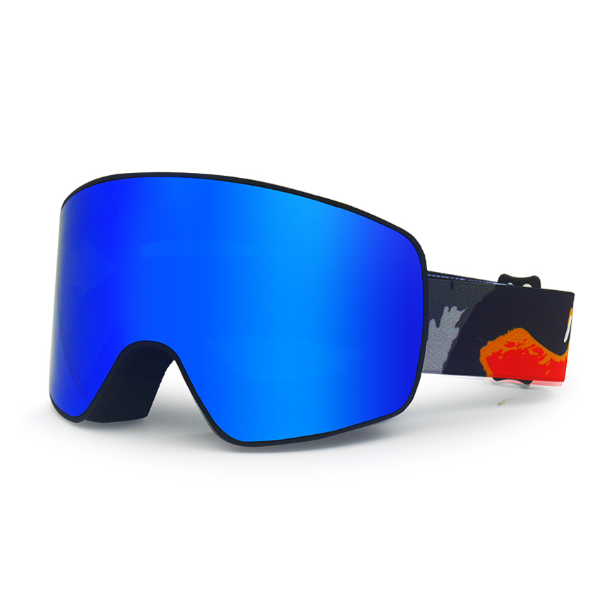 Bingkai Fleksibel Kacamata Ski Dewasa kalis ultraungu