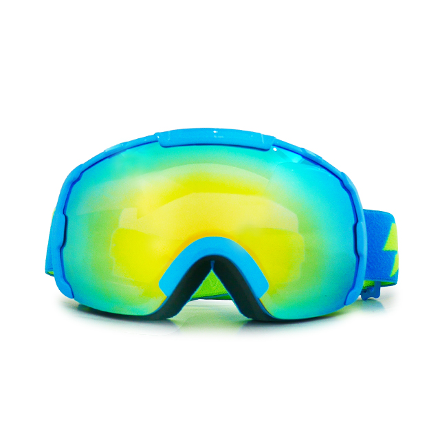 Gafas de esquí de nieve antivaho con correa elástica