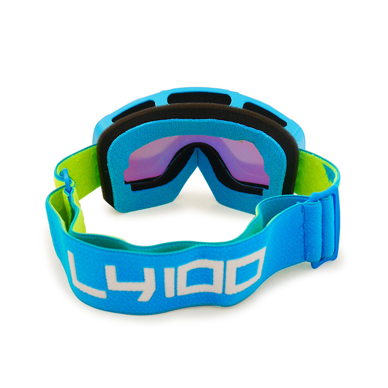 Elastic Strap Anti-Fog Snow Ski Goggles