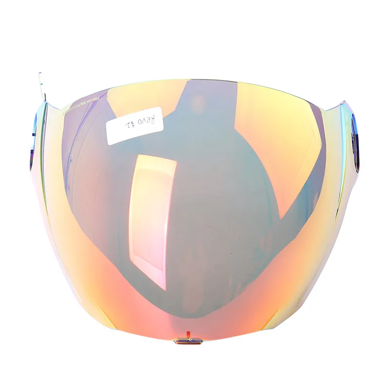 Bubble Purple Universal-Motorradhelm-Visier