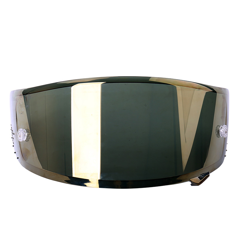 Doppia visiera universale per casco da motociclista con protezione UV