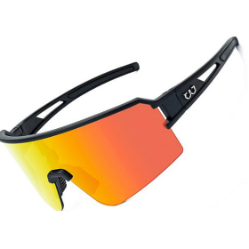 Full Frame Floating Glass Polarized Sports Sunglasses