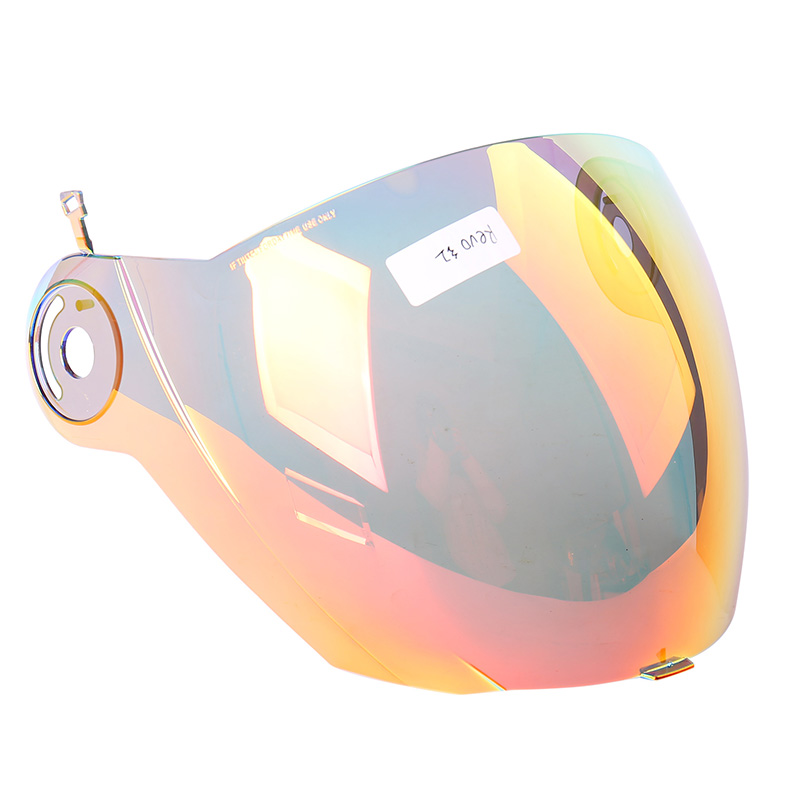 Visera antiniebla para casco de motocicleta de media cara para protección solar