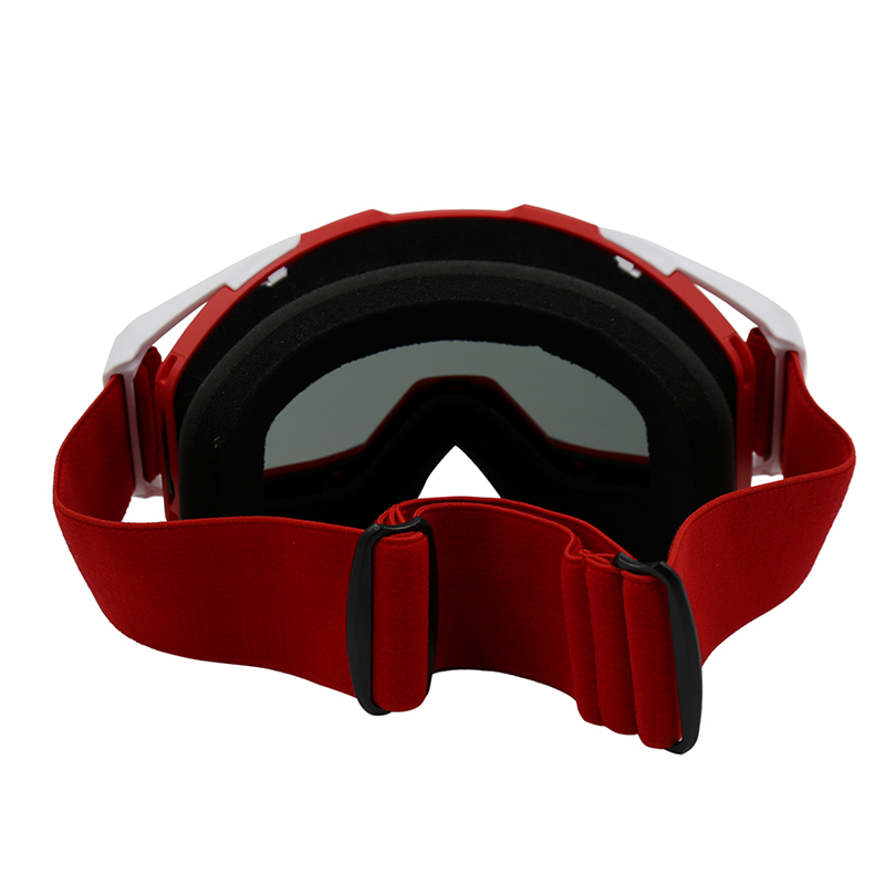 Smoke Windproof Anti Fog Motocross Goggles With Nose Pads