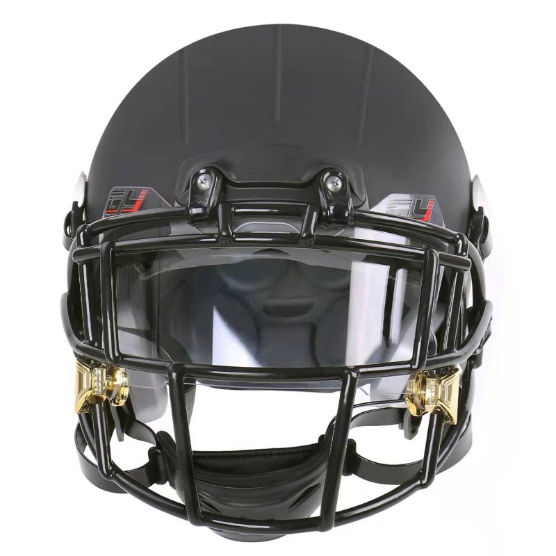 Mirrored American Football Visors or Eye-shields with Easy Install Clips
