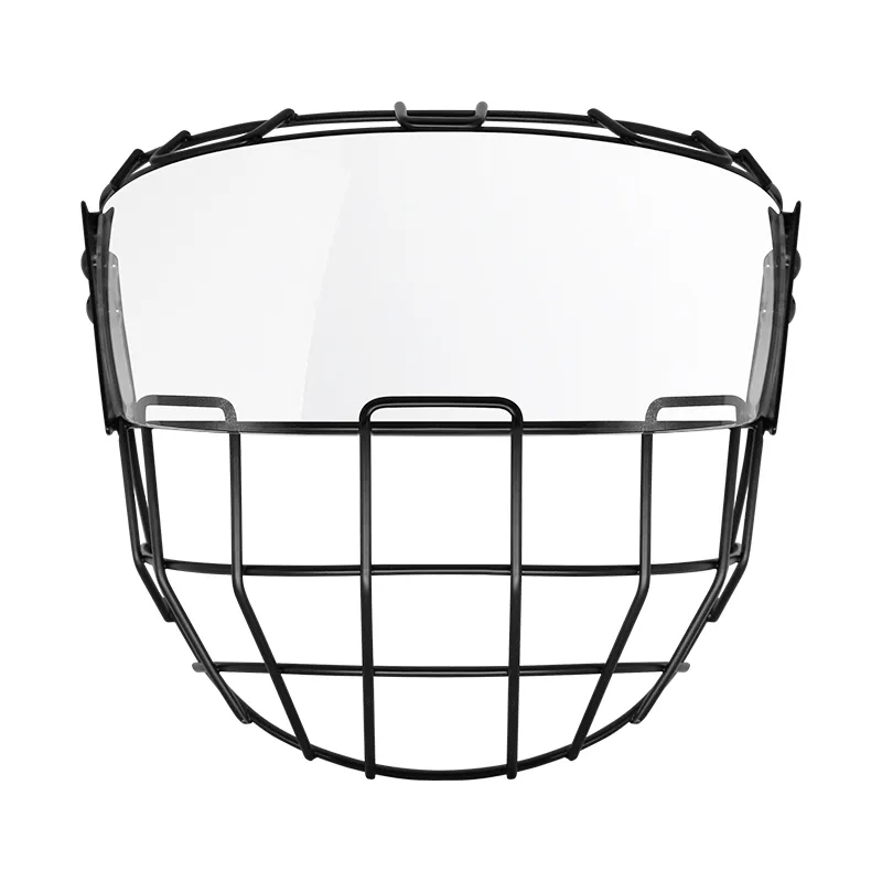 New Highly Protective Detachable Hockey Player Mask Inner Fog Resistant Outer Reinforcement