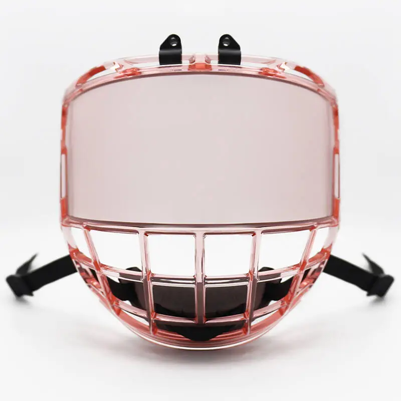 Newest Pink Ice Hockey Mask For Senior