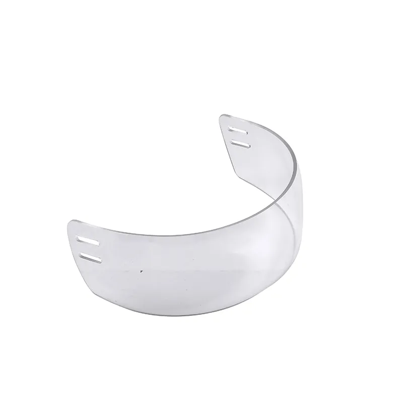 Round Anti-fog Anti-scratch Ice Hockey Visor