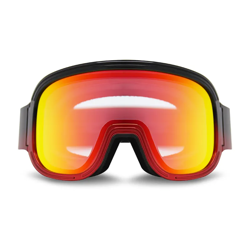 Two-Tone Painted Frame Ski Goggles