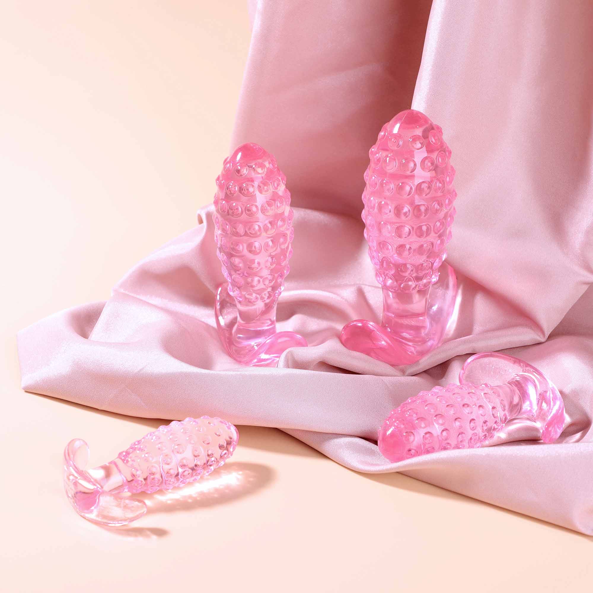 New Pineapple Anal Bead Jelly Anal Plug Particles Stimulate Butt Plug G-spot Prostate Massage Adult Sex Toy For Woman - 1
